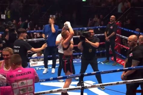 hemsley flash|Kingpyn Boxing results: Daniella Hemsley flashes audience